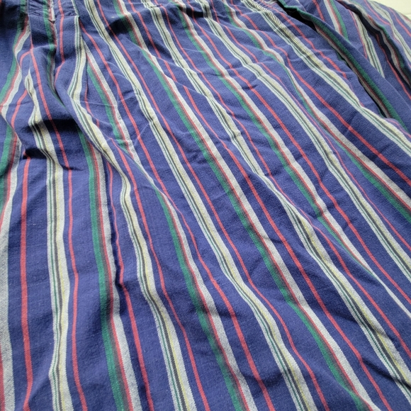 Colors Alexander Julian vintage 90s striped long sleeve button up dress shirt L - Picture 8 of 9